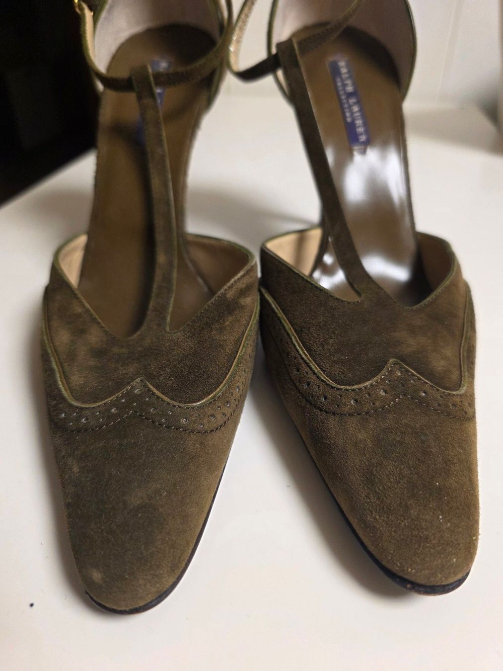 Ralph Lauren Scarpe da donna: Escarpins de Luxe Ralph Lauren Collection – Nuovo (secondo la descrizione) da Les Diablerets venduto da Audemer 1