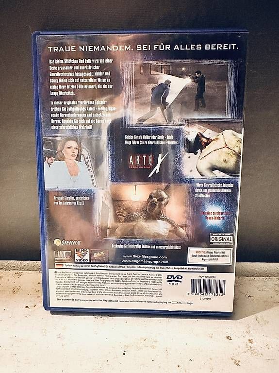 Jeux: Akte X PlayStation 2 Game  – D'occasion à Hägendorf par tyl_kzs2 1