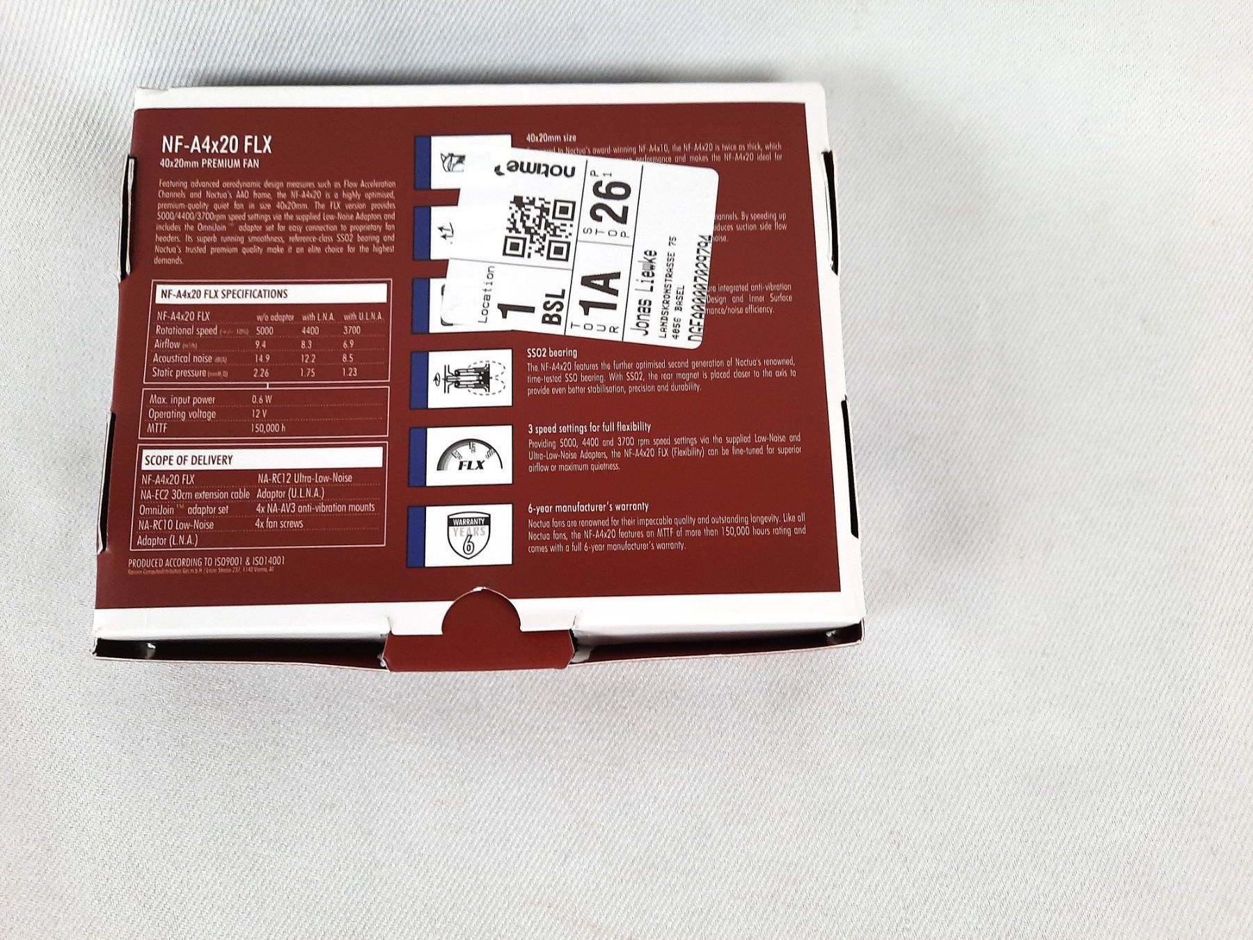 Noctua Ventilatori: NOCTUA Nf-A4x20 Flx – Nuovo (secondo la descrizione) da Beinwil am See venduto da Restwert_Beinwil 2