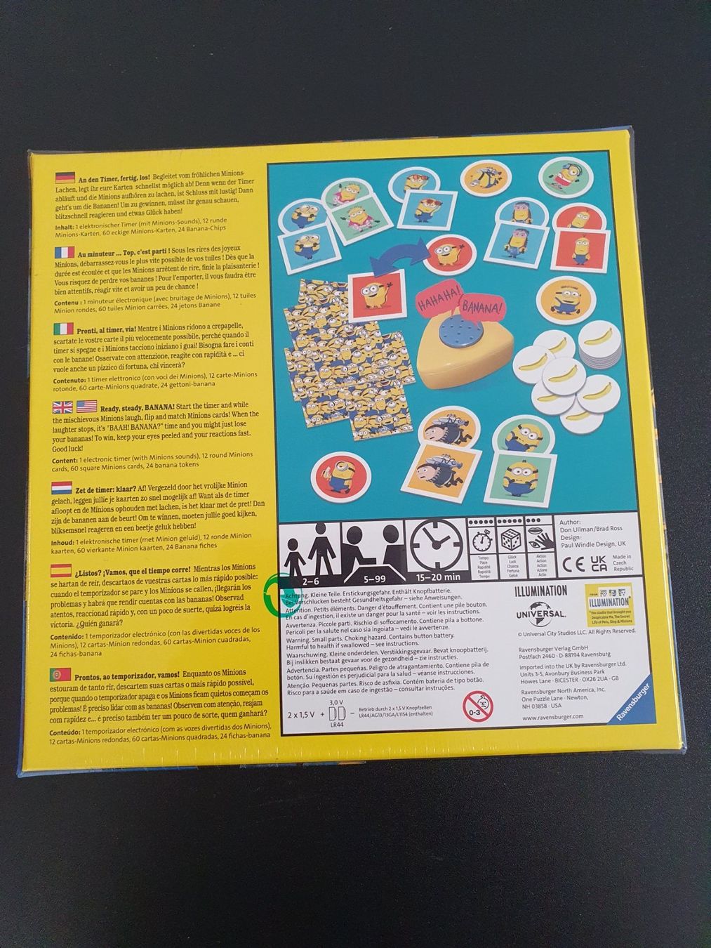 Ravensburger Spiele: Neu - Ravensburger - Minion-Alarm – Neu und originalverpackt aus Dagmersellen von Jarsetz_Restposten 1