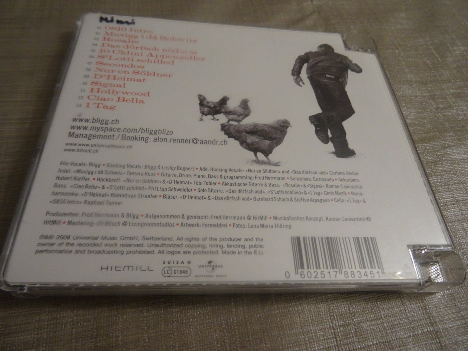 CD: Bligg - 0816 CD – Usato da Olten venduto da Disc-Ausverkauf 1
