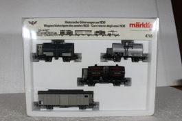 Märklin 4786 SBB Historische Güterwagen um 1930