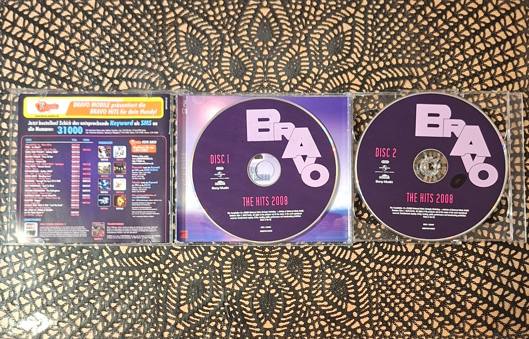 CD: Bravo Hits - The Hits 2008, 2CD Hit Compilation Sampler 2008 – Usato da Amriswil venduto da Celini3 2