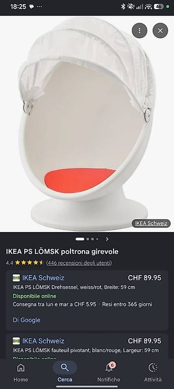 Stühle: Sedia girevole ikea – Gebraucht aus Lostallo von sim_n76f