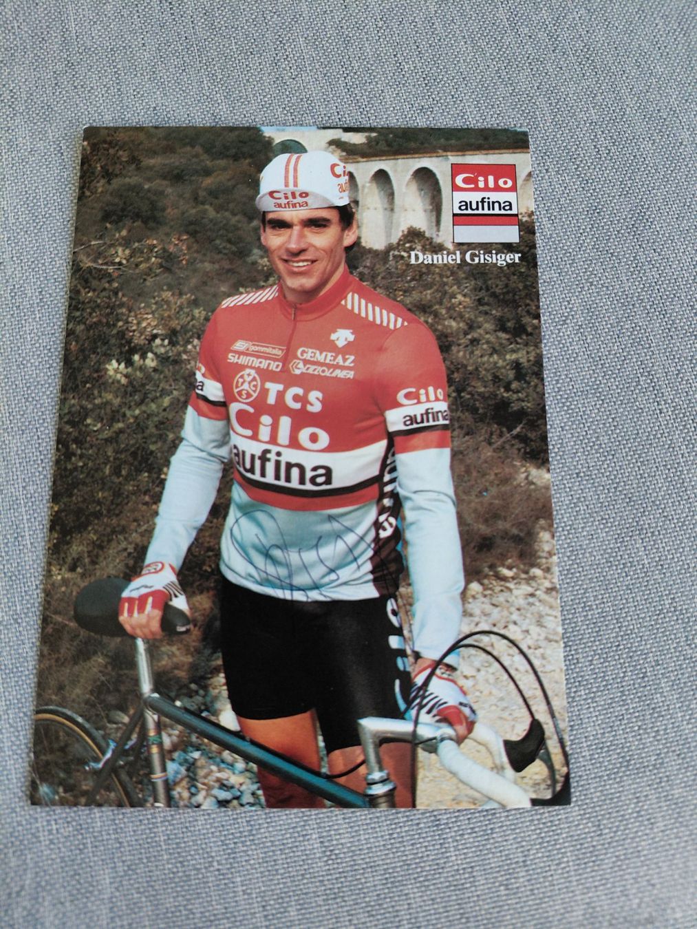 Autografi: Autogrammkarte Daniel Gisiger – Usato da Schmerikon venduto da Olympia04