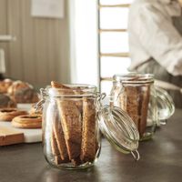 3x IKEA bocaux KORKEN idéale pour conserver les aliments 1l