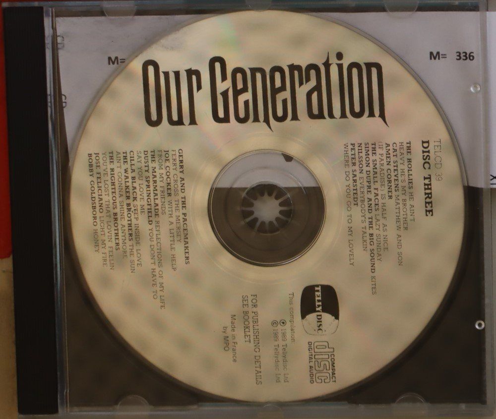 CD: Our Generation – Usato da Luzern venduto da CONTENTI
