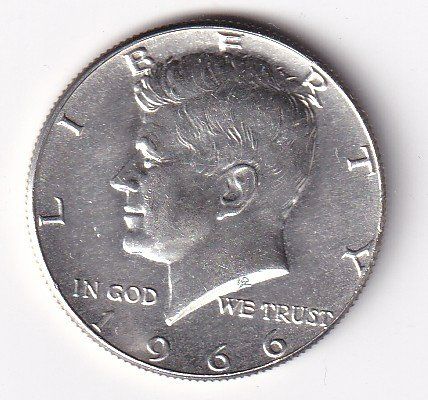 Tutti le monete: USA Kennedy Half Dollar 1966vorz-unz – Usato da Neuchâtel venduto da karlpierrino