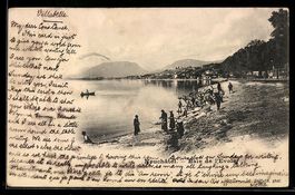 AK Neuchâtel, Baie de l'Evole, 1899