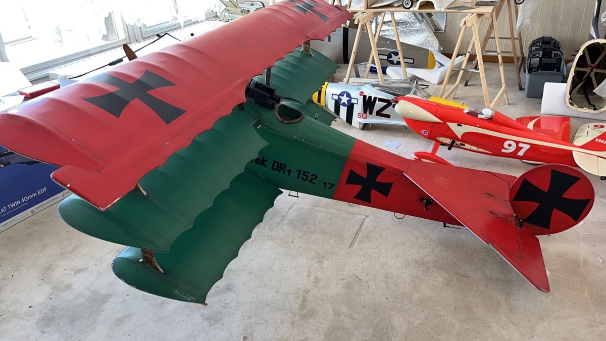 RC Modellbau: Fokker Dr1 1/3  – Gebraucht aus Chêne-Bougeries von Varioskyfox1982 5