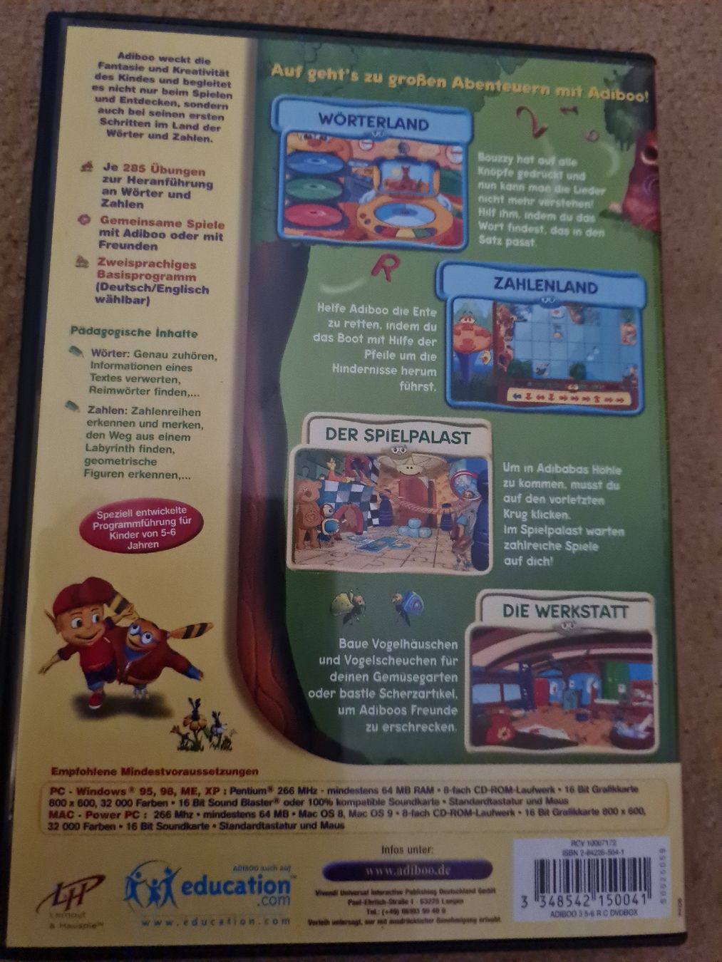 CD: Adiboo 5-6 Jahre PCMac CD neu  – Nuovo (secondo la descrizione) da Münsingen venduto da Cuci31 2