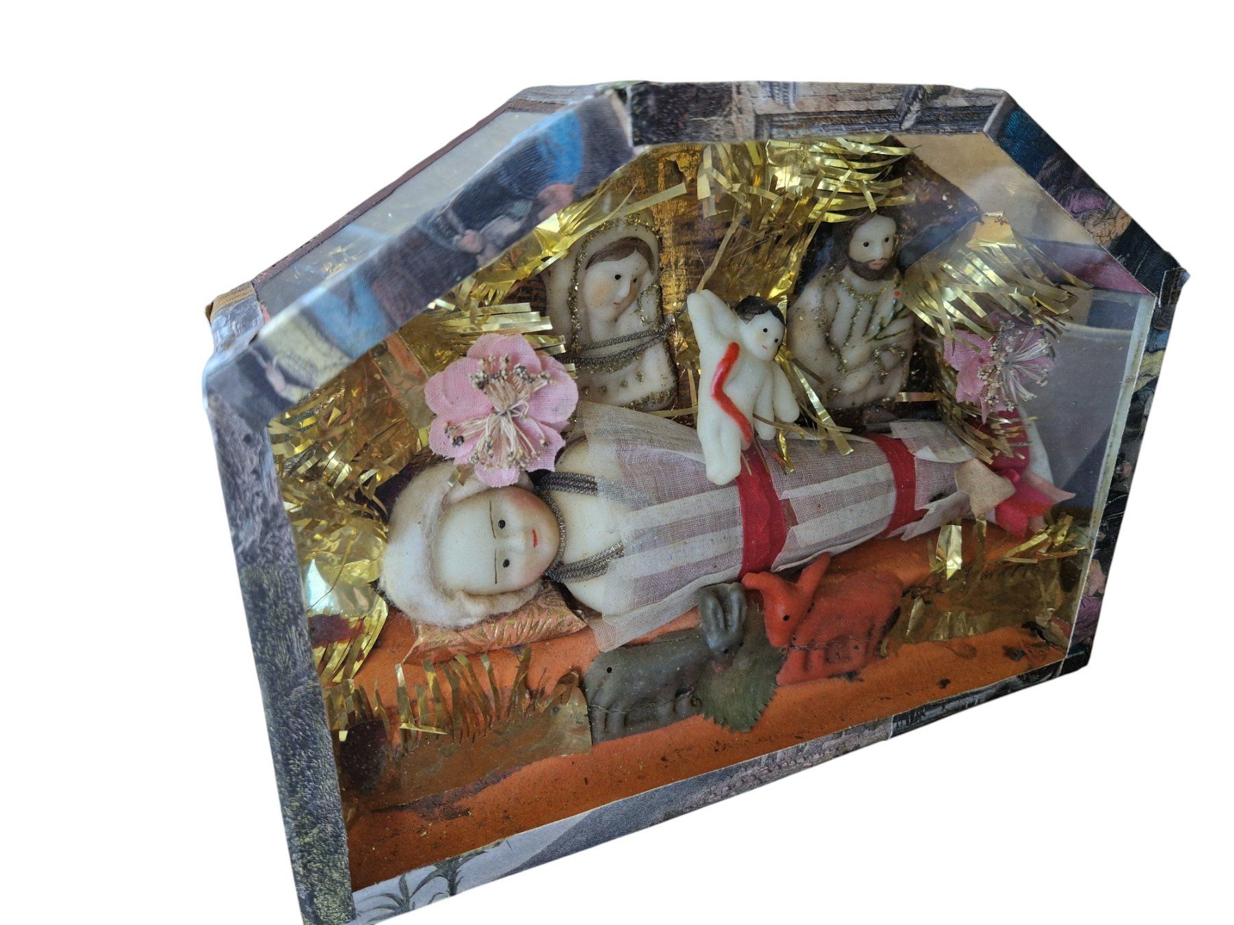 Statuette: antike Krippe Fatschenkind – Usato da Mörschwil venduto da antiksalon 3