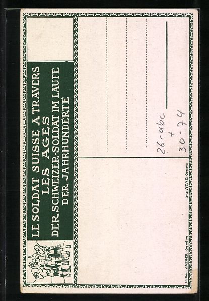 Foto, Lettere & Cartoline: sign. Ed. Elzingre: Schweiz, Der Schweiz – Usato da Berlin venduto da bartko-reher 1