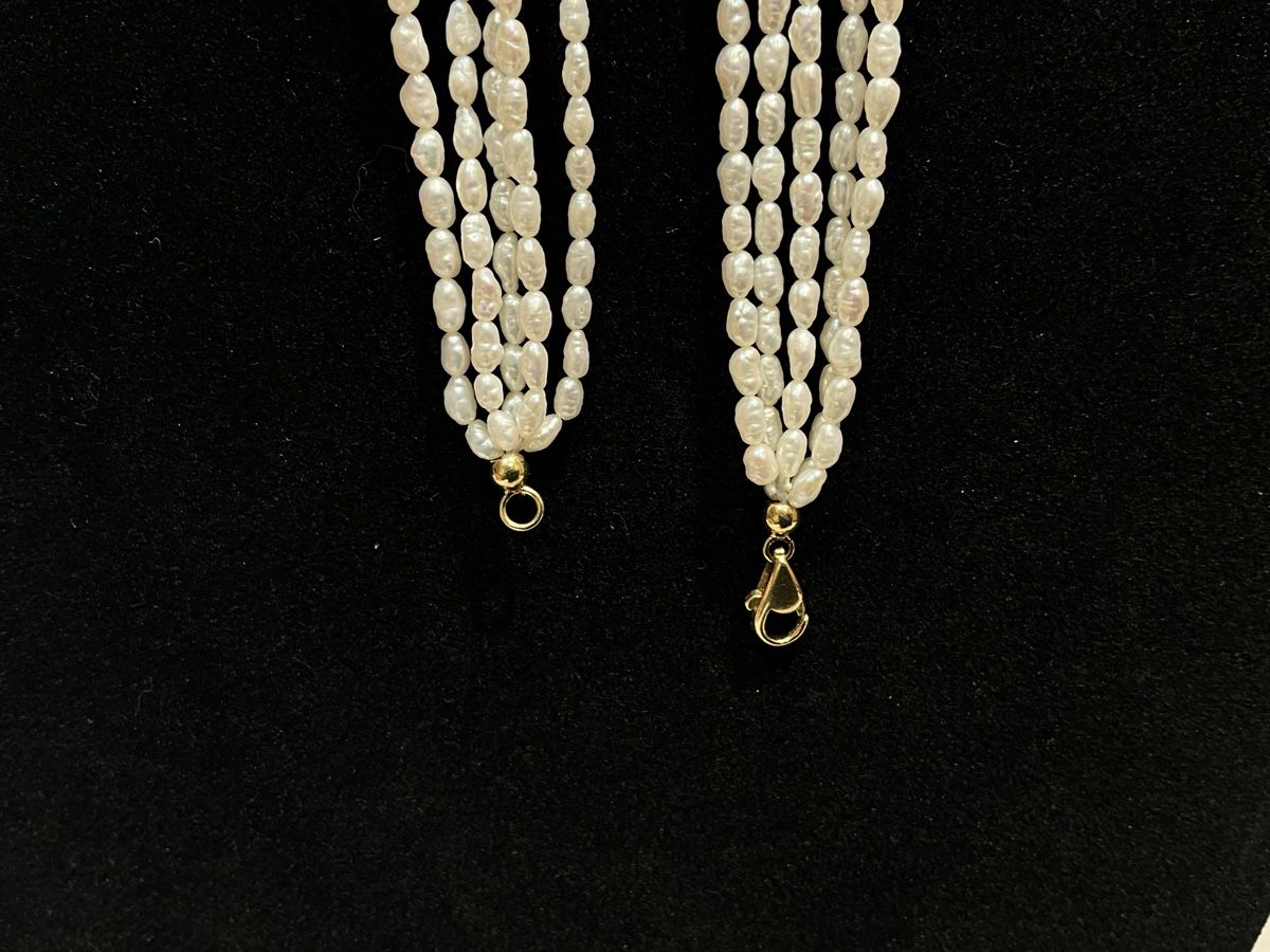 Catenine: Echt Perlenkette 18k Verschluss – Usato da Schaffhausen venduto da glamour-shop 2