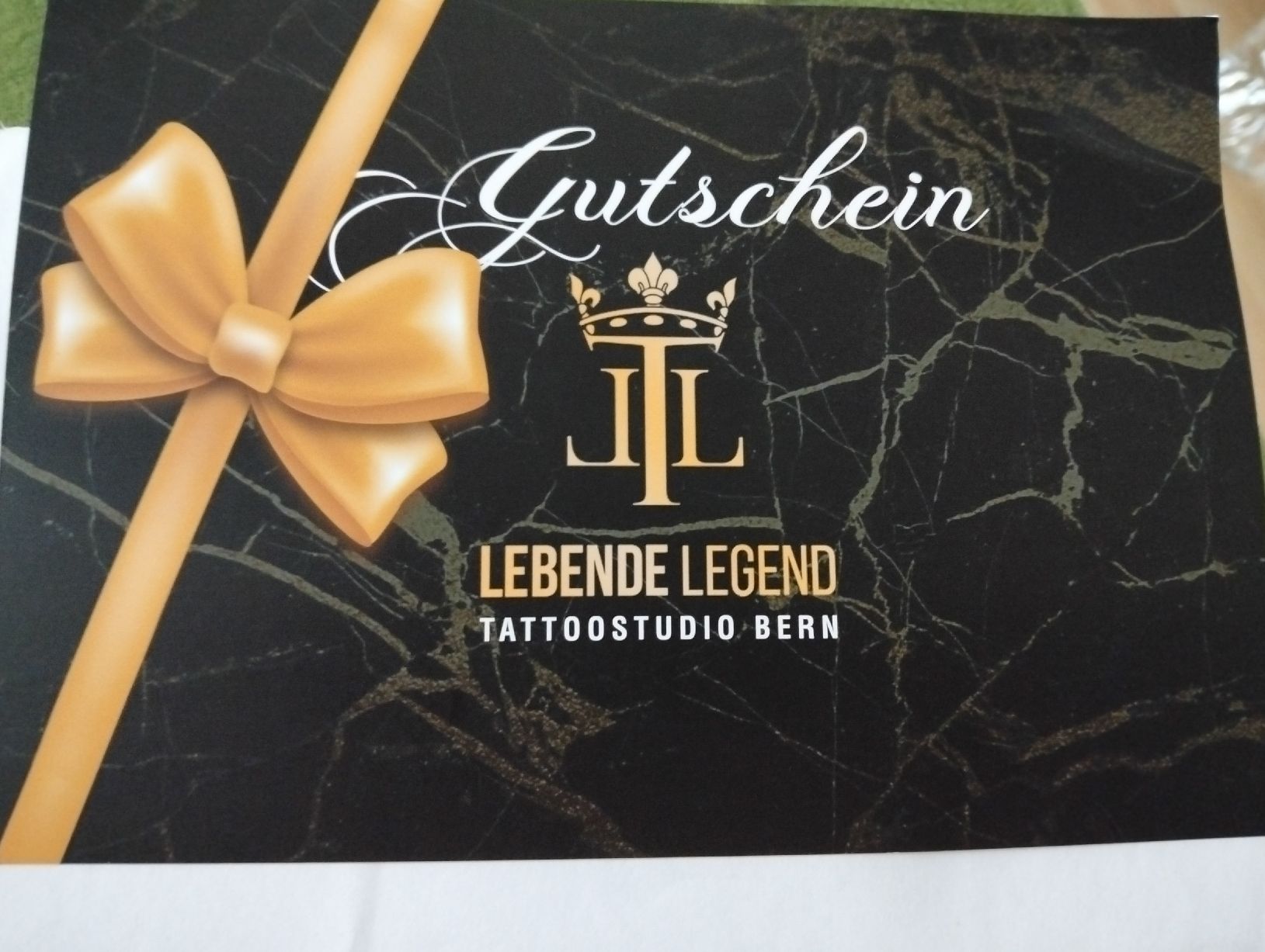 Gutscheine: Gutschein Lebende Legend Bern – Neu und originalverpackt aus Bern von Claudia.W1998