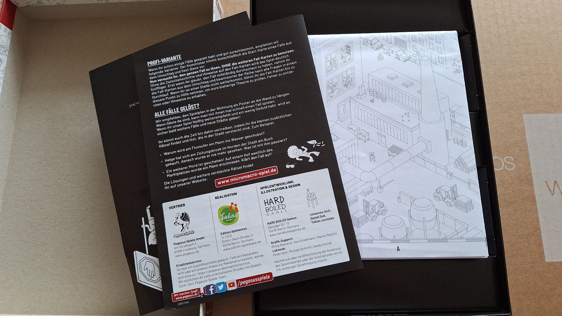 Spiele: Micro Macro - Crime City - Brettspiel – Gebraucht aus Altstätten SG von GGsGameshop 1