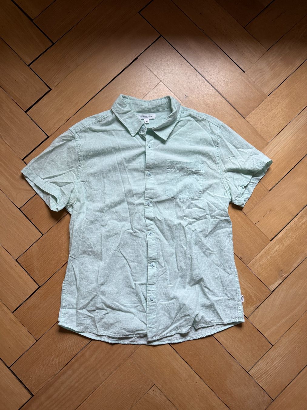 Camicie: VINTAGE SUMMER - Hemd türkis XL – Usato da Zürich venduto da Diazaio