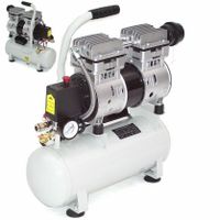 40291 - Druckluftkompressor 750W 9L ölfrei LEISELÄUFER