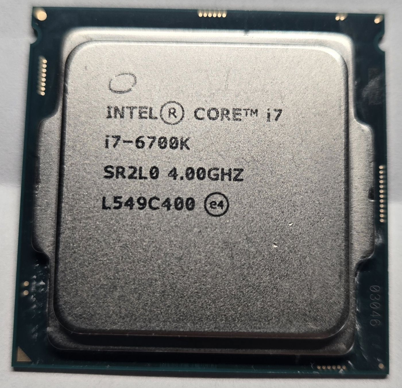 Intel Schede madri: Intel Core i7-6700K CPU – Usato da Riehen venduto da cosh