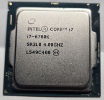 Intel Core i7-6700K CPU