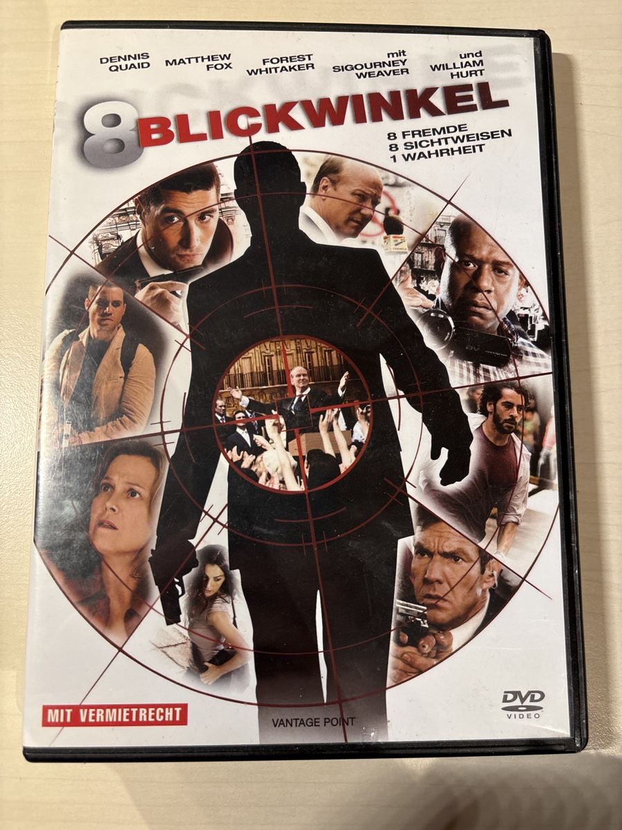 Tutti i DVDs: 8 Blickwinkel (2904) – Usato da Ruswil venduto da Slivio_