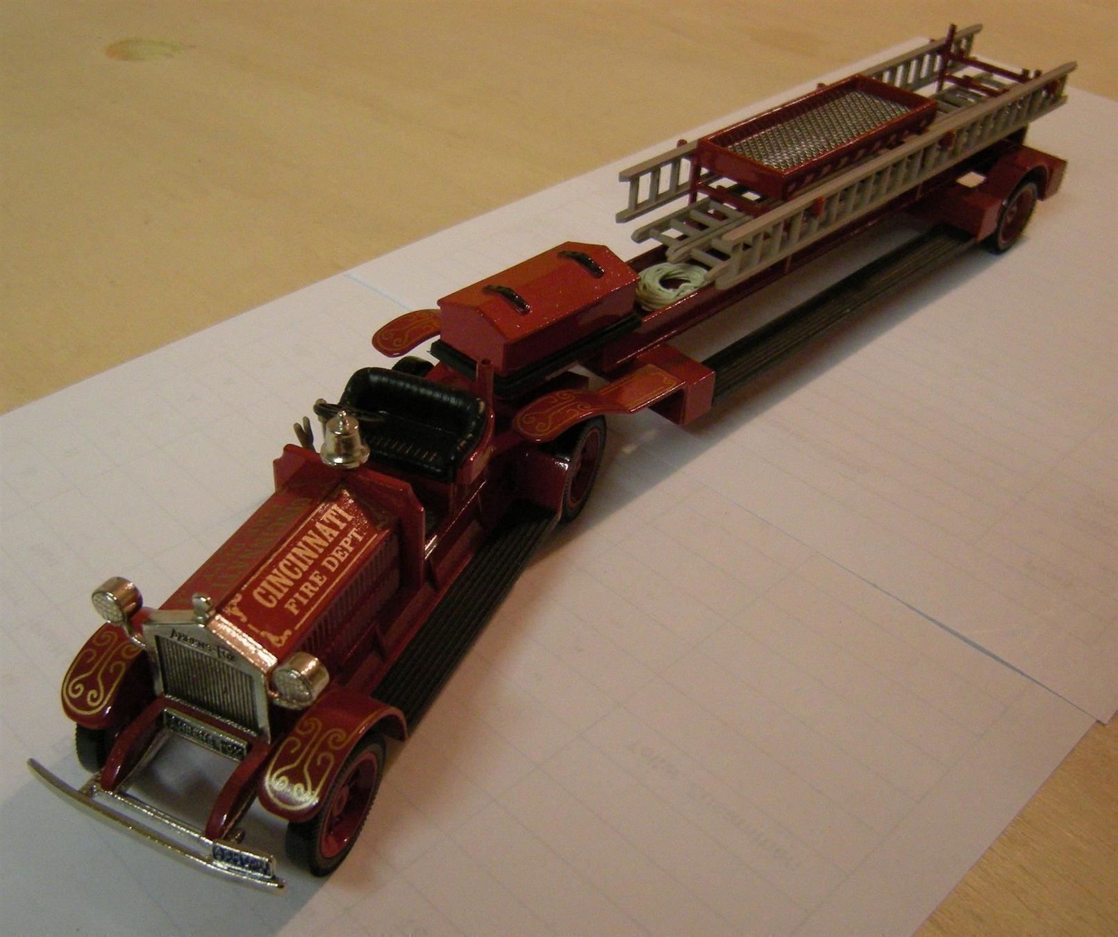 Kit di modellismo & Modellini statici: Ahrens Fox Service Truck – Nuovo e nell'imballaggio originale da Mettmenstetten venduto da shaula51 1
