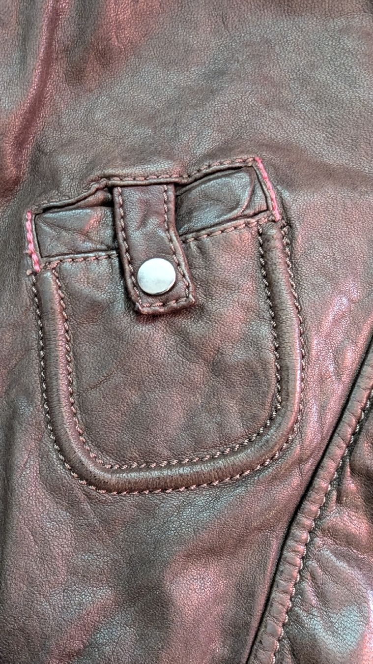 Giacche: Erstes Leder. Jacke Gr.ca.36. Neu.  – Nuovo (secondo la descrizione) da Winterthur venduto da losa_p966 4