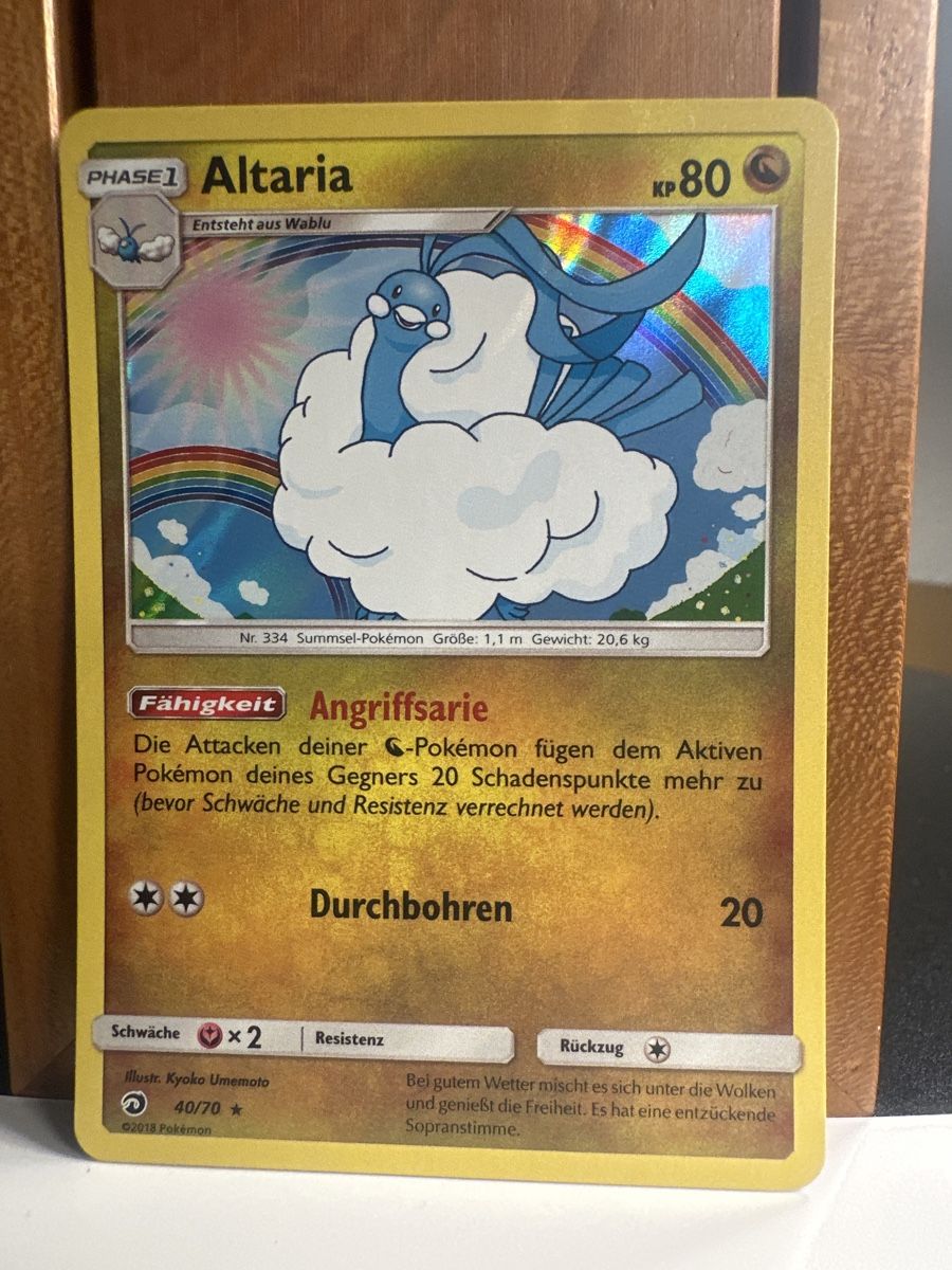 Pokémon Carte collezionabili: POKÉMON / Altaria / Holo – Usato da Herzogenbuchsee venduto da TCG-High-Quality 1