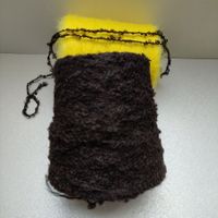 Bouclé Merino Alpaka von Zegna Baruffa, Alpafur 590g marrone