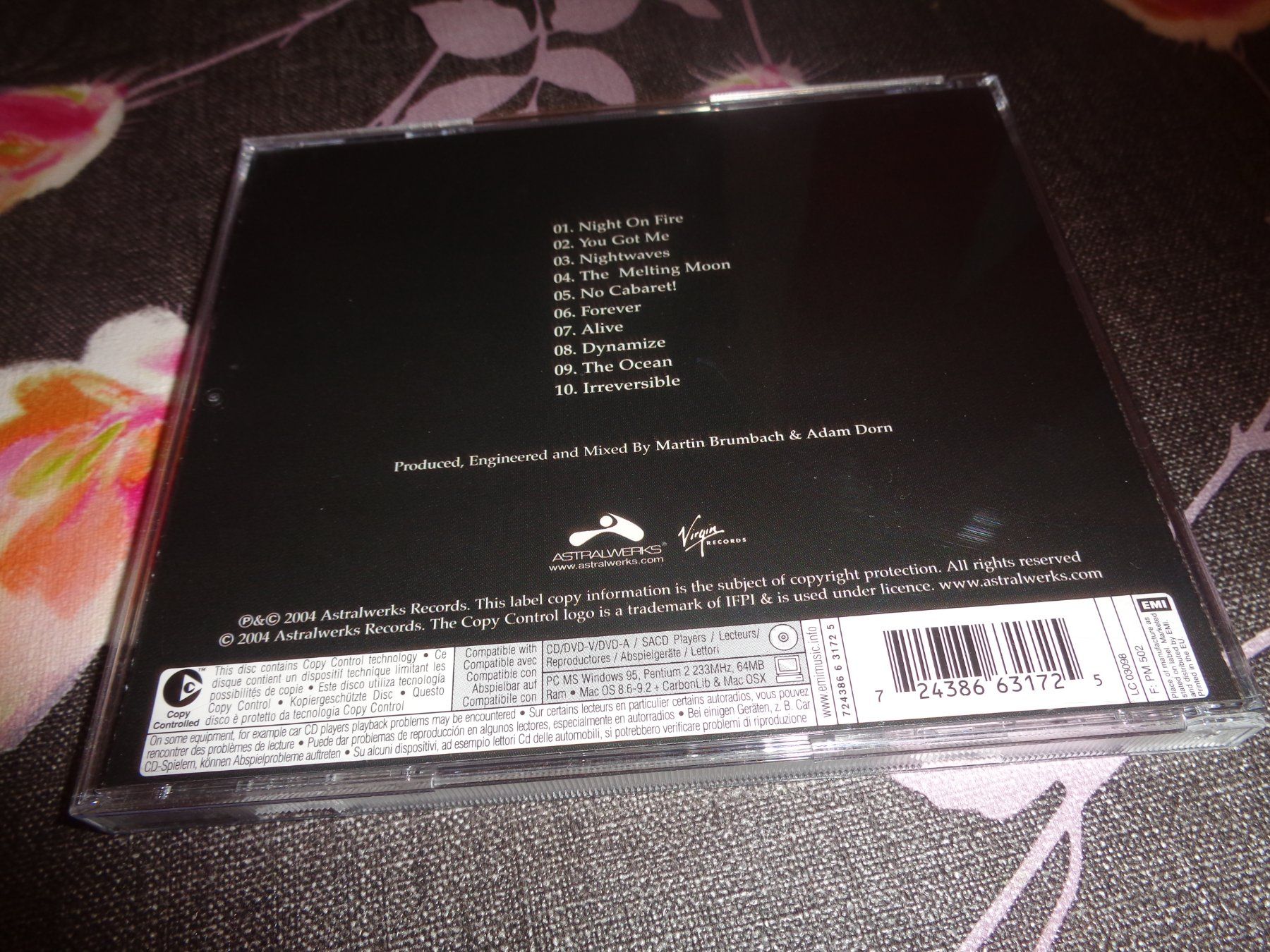 CDs: VHS or Beta - Night on Fire CD – Gebraucht aus Olten von Disc-Ausverkauf 1