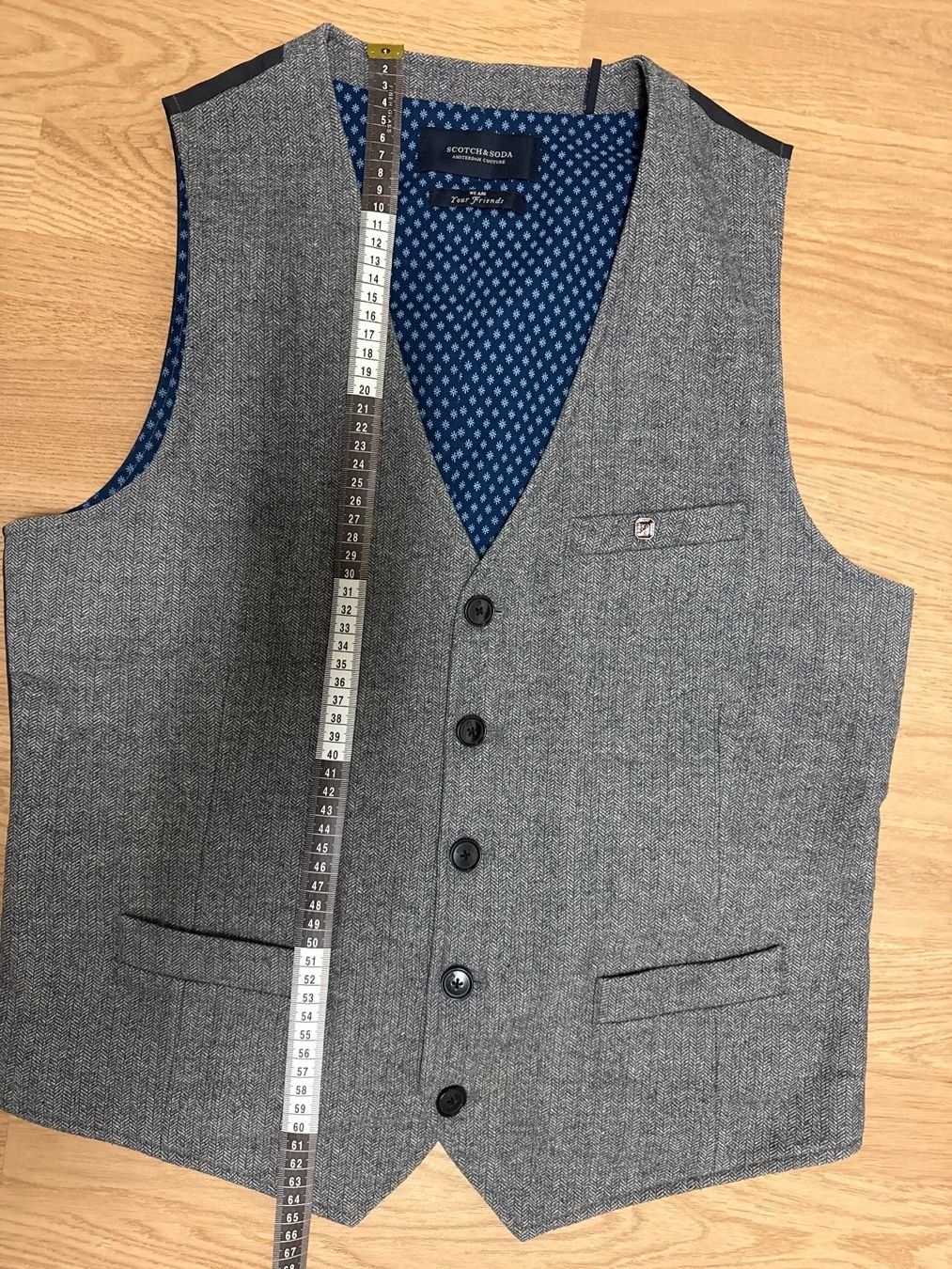 Maison Scotch Gilet & Giacche: Scotch & Soda Herren Weste – Usato da Bad Zurzach venduto da Pater007 3
