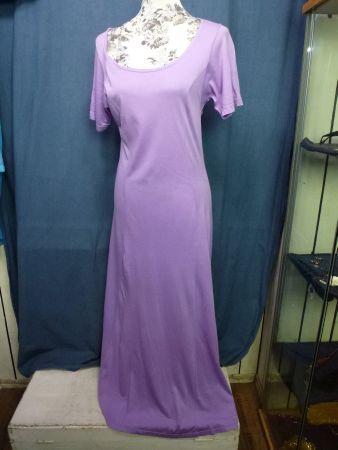 MAXIKLEID BAUMWOLLE MODAL GR L SEHR ANGENEHM DÜNNER STOFF
