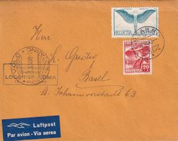 Erstflug Swissair DC-2 Locarno - Rom 1940