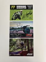 Marcel Hug, Nino Schurter, Dominique Aegerter Autogramme