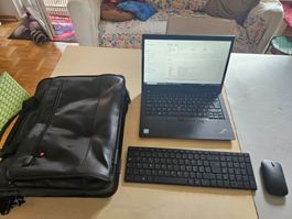 Homeoffice Set T490 inkl. Designer Keyboard / Maus / Tasche