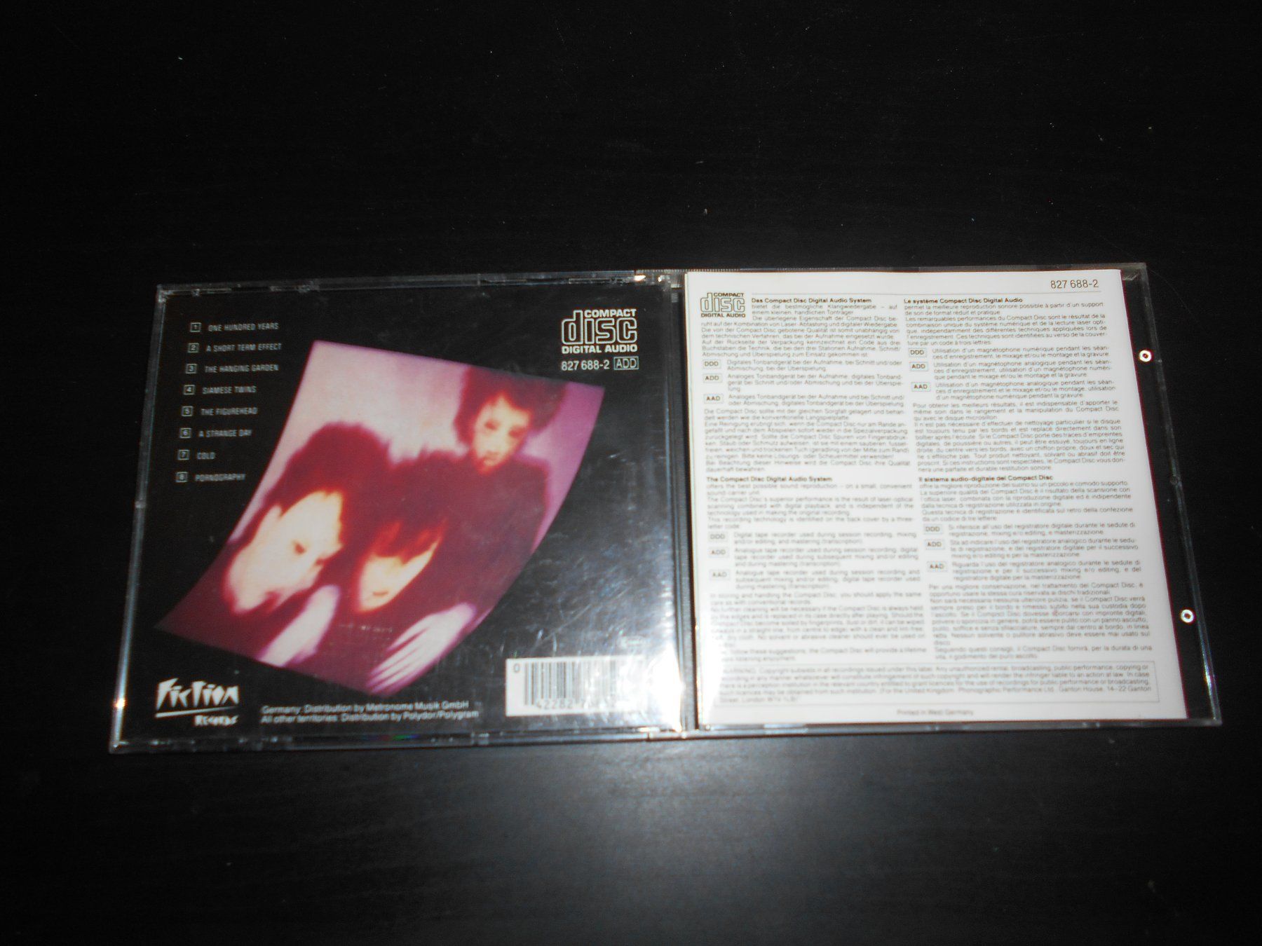 CD: The Cure – Pornography / 1982 – Usato da Aarberg venduto da witchhunter01 1