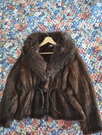 Veste Solider fourrure TBE – Marron, luxe