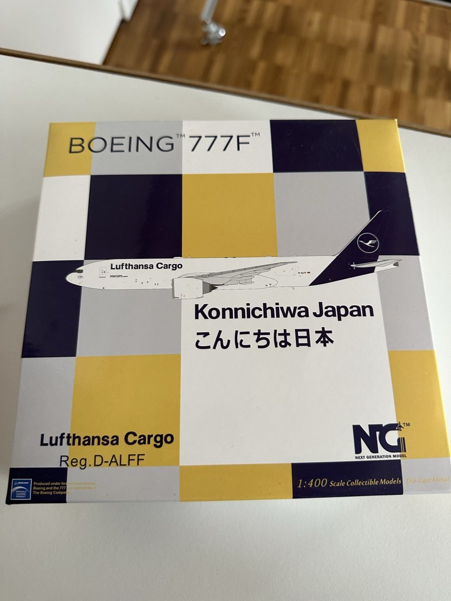 Boeing Kit di modellismo & Modellini statici: Boeing 777F Lufthansa Cargo 1:400 NG Models – Nuovo (secondo la descrizione) da Roggwil TG venduto da Cessna1721 2