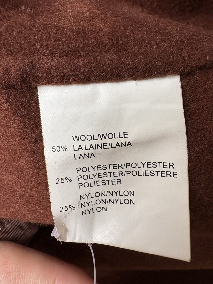 Cappotti: Brown Wool Coat, Perfect for Autumn, Size Medium – Usato da Thalwil venduto da ste_jwm7 2