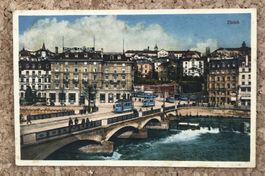 ANSICHTSKARTE ZÜRICH