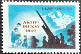 Soldatenmarke 2.WK, Flab Det 23, mit, Wi Flab 13