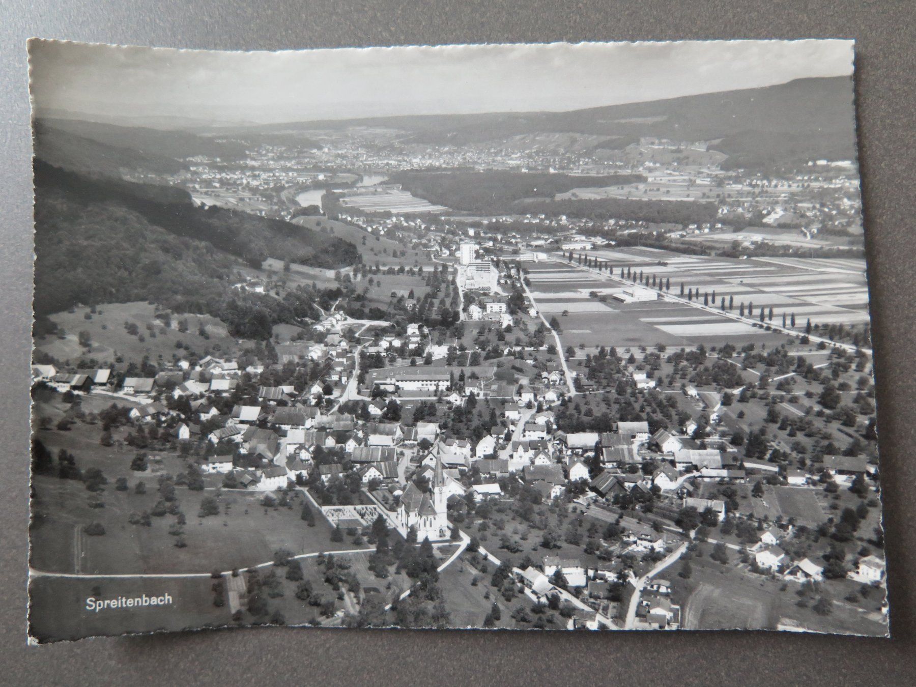 Cartoline postali: SPREITENBACH - FLUGAUFNAHME – Usato da Wittenbach venduto da lipasal