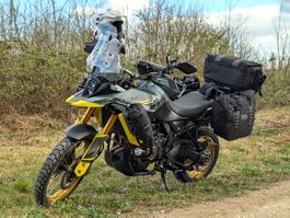 A vendre Suzuki DL 800 DE verte métal 04/2024 36200kms