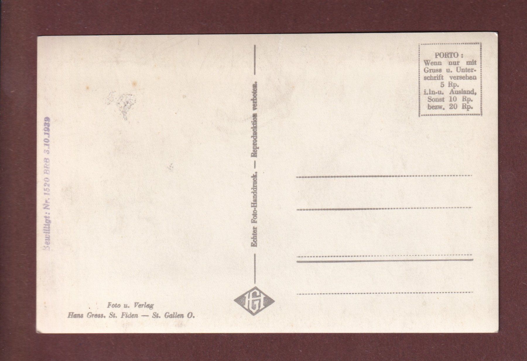 Cartoline postali: TROGEN – Usato da Pully venduto da nicecards-shop 1