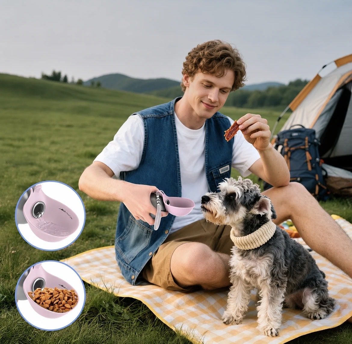 Borracce & Thermos: Gourde 2 en 1 pour chiens  – Nuovo e nell'imballaggio originale da Fully venduto da thg_dcv9 1