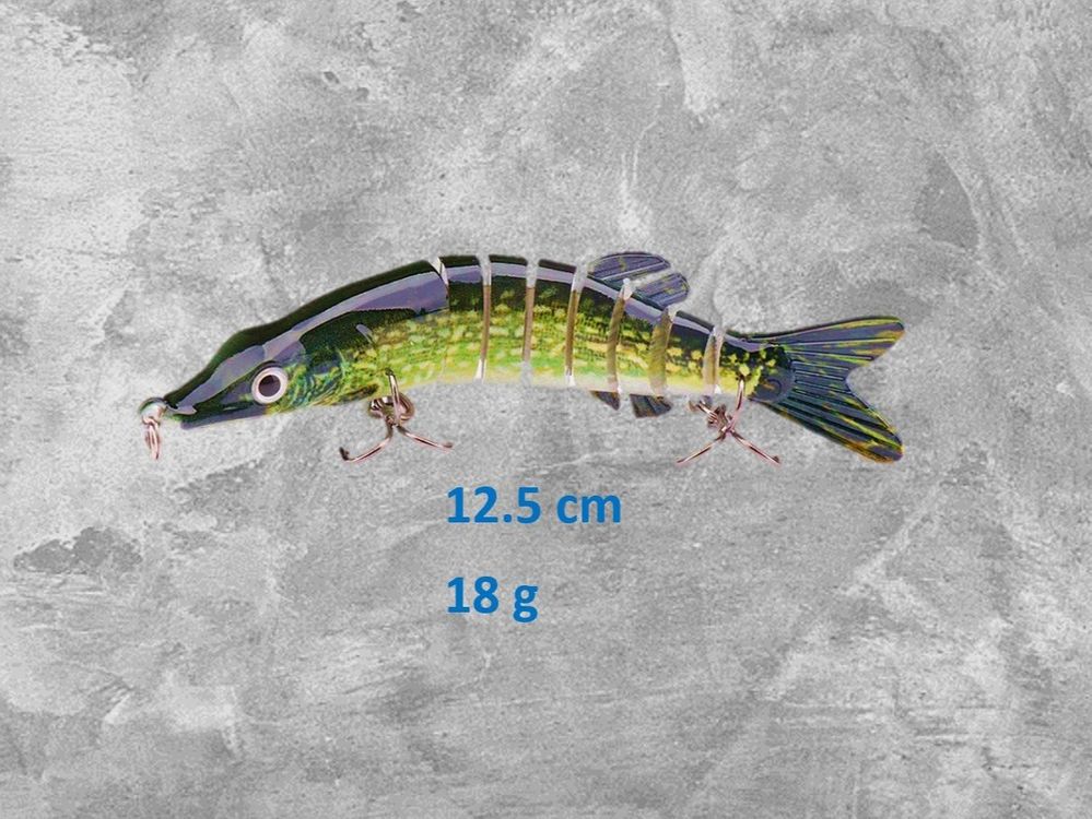 Hecht-Köder Realscale Swimbait – 2er Set, Realis Produktbild-Vorschau 2