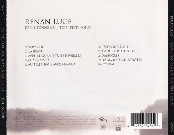 CDs: CD RENAN LUCE - CHANSONS – Gebraucht aus PORRENTRTUY von RABAIS_SPORT 1
