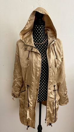 90s Übergangsjacke, Gr. S, Gold, wie neu! Top Zustand!