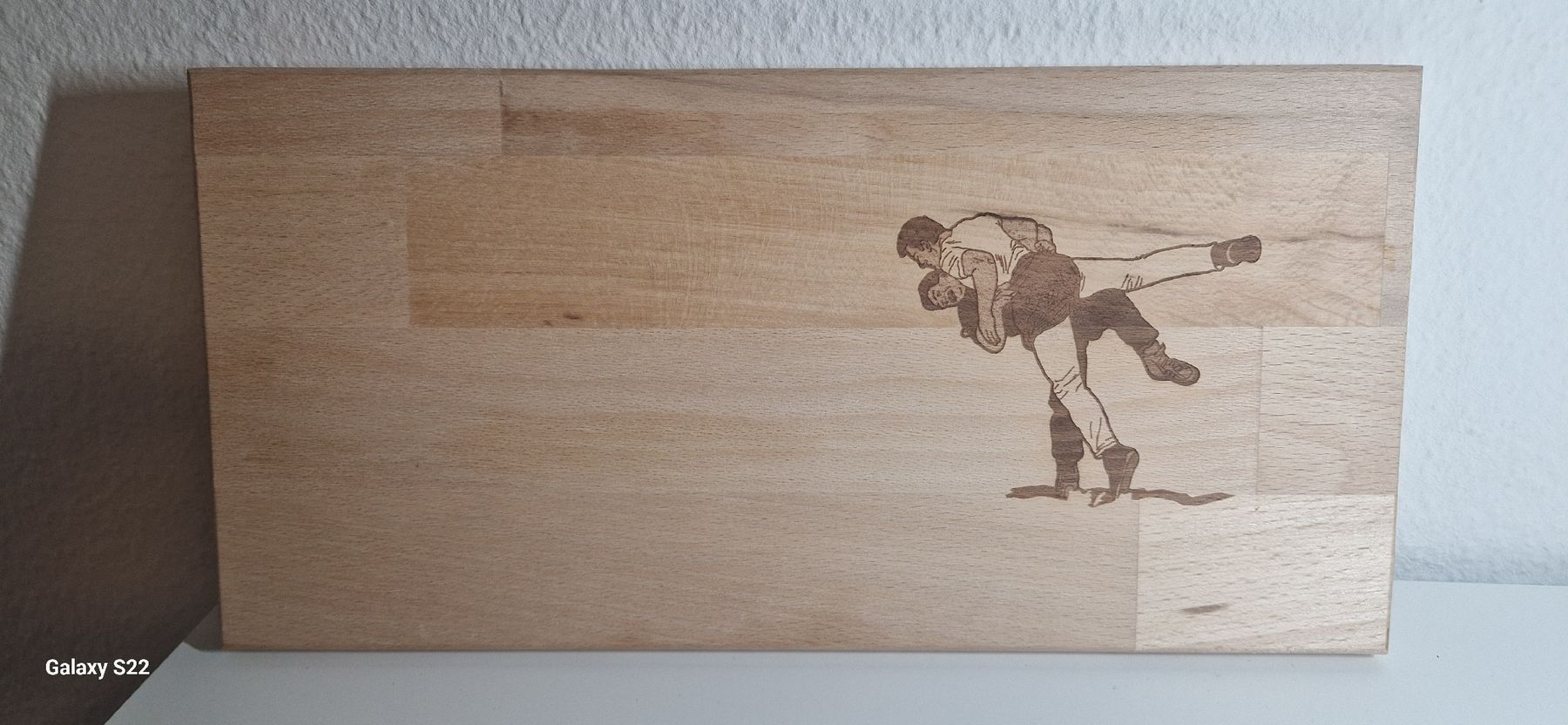 Articoli in legno: Schönes Holzbrett Buche  – Nuovo e nell'imballaggio originale da Brütten venduto da Matossa1 1