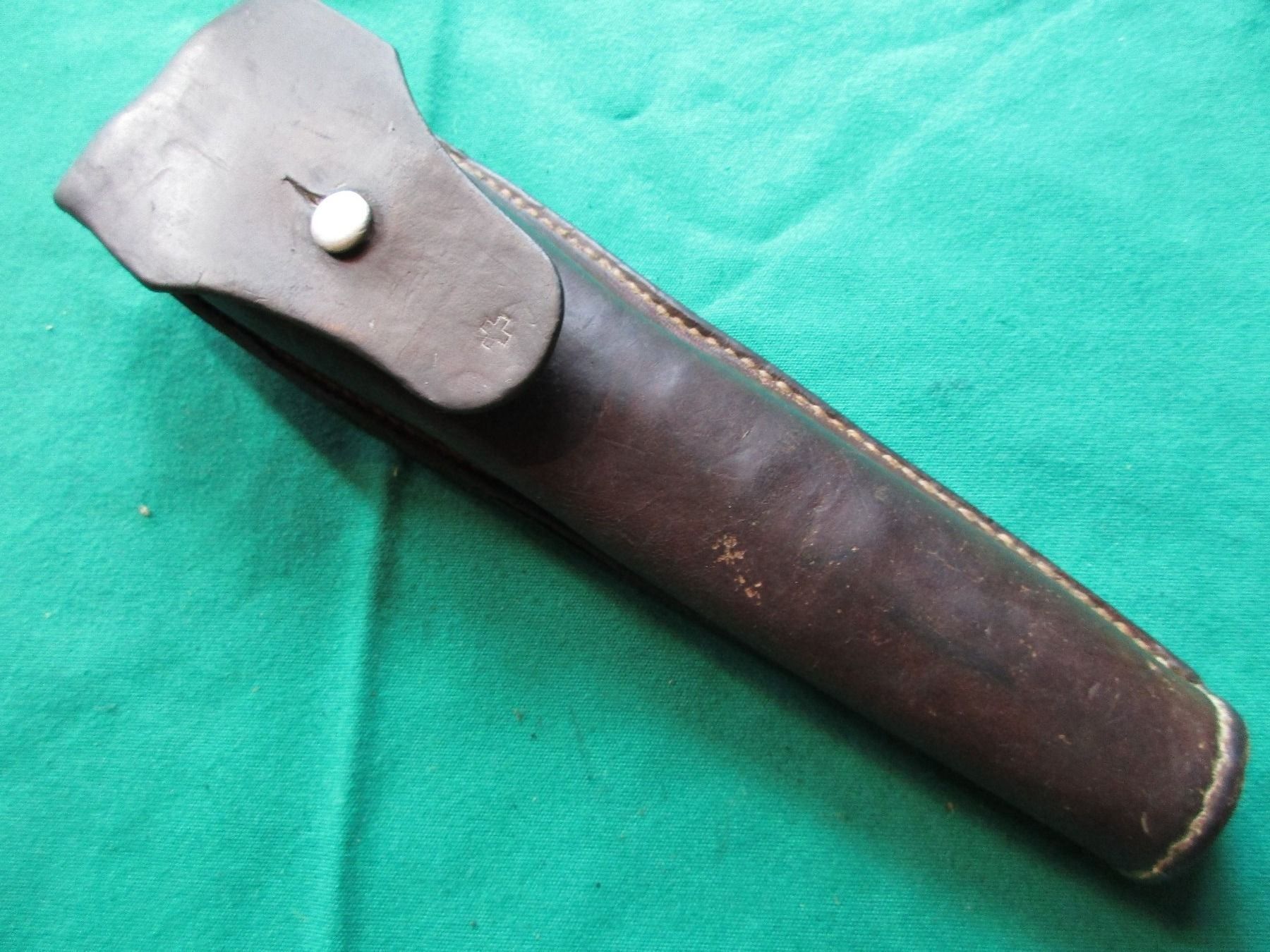 Schweizer Armee Armi bianche: Futteral zu Schiessbecher K31, 1945 – Usato da Bowil venduto da vifi01